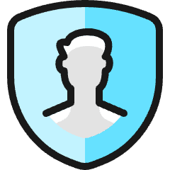 Single Man Shield_2 Icon from Ultimate Colors Set