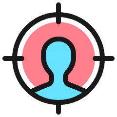 Single Neutral Aim 2 Icon from Ultimate Colors Set