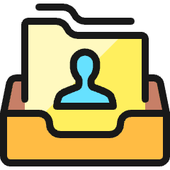 Single Neutral Folder Box 1 Icon from Ultimate Colors Set