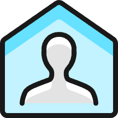 Single Neutral Home_2 Icon from Ultimate Colors Set