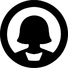 Single Woman Circle Alternate Icon from Ultimate Bold Set