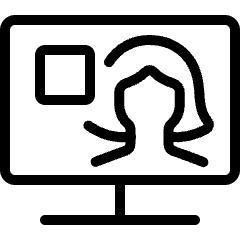 Single Woman News Icon from Ultimate Light Set