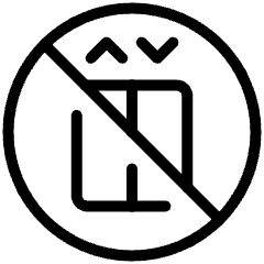 Earthquake Safty Elevator Not Allowed 2 Icon from Ultimate Light Set