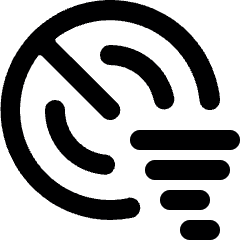 Natural Disaster Hurricane Radar Icon from Ultimate Bold Set