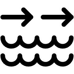 Water Currents 2 Icon from Ultimate Regular Set