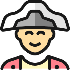 History Man Napoleon_1 Icon from Ultimate Colors Set