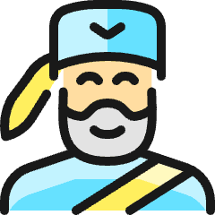 History Man Philosopher_1 Icon from Ultimate Colors Set