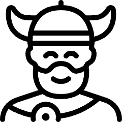 History Man Viking Icon from Ultimate Light Set