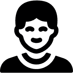 People Man 1 Icon from Ultimate Bold Set