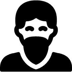 Crime Man Riot 2 Icon from Ultimate Bold Set