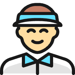 Professions Man Clerk_1 Icon from Ultimate Colors Set
