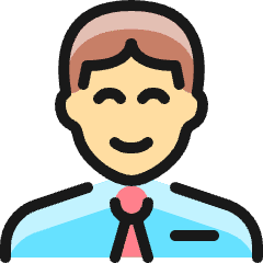 Professions Man Office 1_1 Icon from Ultimate Colors Set