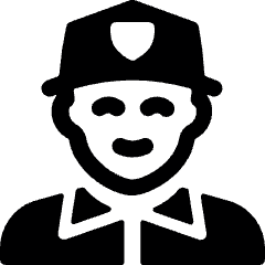 Professions Man Post Icon from Ultimate Bold Set