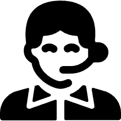 Professions Man Telecommunicator Icon from Ultimate Bold Set