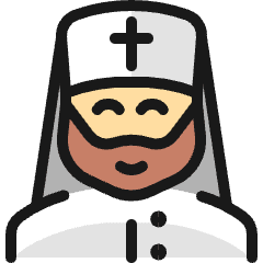 Religion Man Christian 2_1 Icon from Ultimate Colors Set