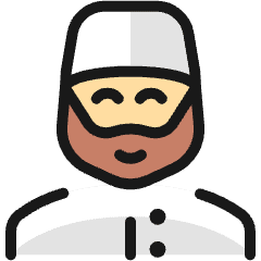 Religion Man Muslim 1_1 Icon from Ultimate Colors Set