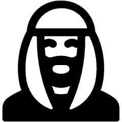 Religion Man Muslim 2 Icon from Ultimate Bold Set