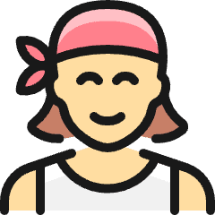 People Woman 14 Icon from Ultimate Colors Set