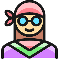 People Woman Glasses 4_1 Icon from Ultimate Colors Set