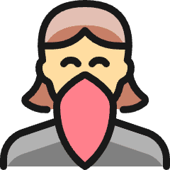 Crime Woman Riot_1 Icon from Ultimate Colors Set