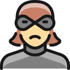 Crime Woman Thief_1 Icon from Ultimate Colors Set