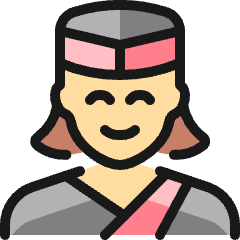 Professions Woman Chef 1_1 Icon from Ultimate Colors Set