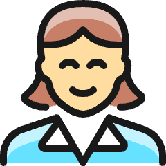 Professions Woman Office 1_1 Icon from Ultimate Colors Set