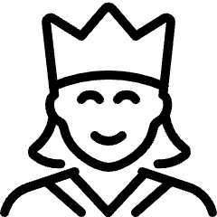 History Woman Queen Icon from Ultimate Light Set