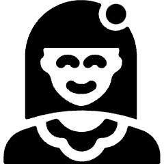 People Woman 11 Icon from Ultimate Bold Set