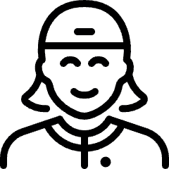 People Woman Cap 3 Icon from Ultimate Light Set