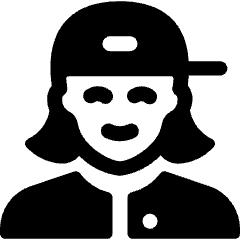 People Woman Cap 3 Icon from Ultimate Bold Set