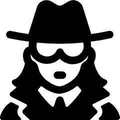 Police Woman Spy 2 Icon from Ultimate Bold Set