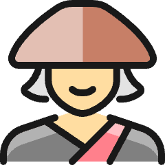 Religion Woman Japan_1 Icon from Ultimate Colors Set