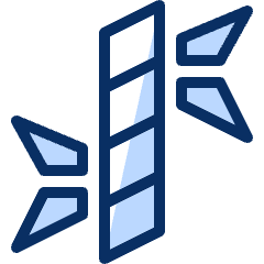 Bamboo Icon from Cyber Duotone Set