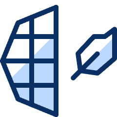 Eco Globe 2 Icon from Cyber Duotone Set