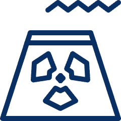 Eco Nuclear Plant Icon from Cyber Line Set
