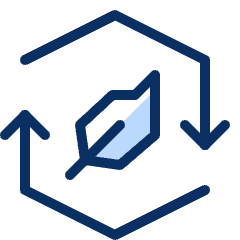 Eco Reuse Icon from Cyber Duotone Set