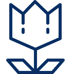 Flower 6 Icon from Cyber Line Set