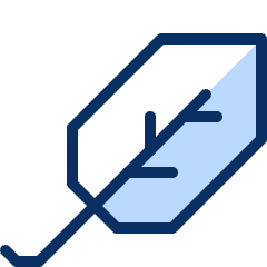 Leaf 3 Icon from Cyber Duotone Set