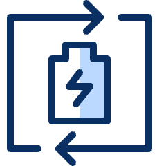 Recharge Energy Icon from Cyber Duotone Set