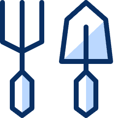 Tools Gardening Icon from Cyber Duotone Set