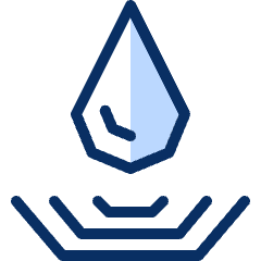 Water Drop Icon from Cyber Duotone Set