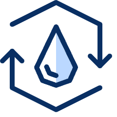 Water Reuse Icon from Cyber Duotone Set