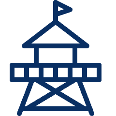 Water Tower Icon from Cyber Line Set