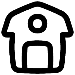 Barn Icon from Flex Line Set