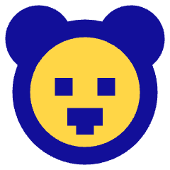 Bear Icon from Sharp Pop Set