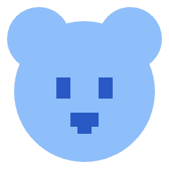 Bear Icon from Sharp Flat Set