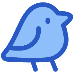 Bird Icon from Plump Duo Set