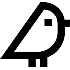 Bird Icon from Sharp Remix Set