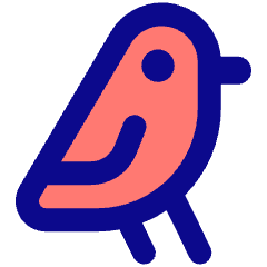 Bird Icon from Core Pop Set